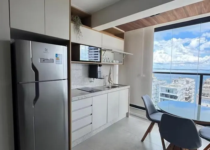 Experiencia Inesquecivel! Viva O Charme Do Corredor Vitoria Em Um Lindo Studio De Alto Padrao Completo!